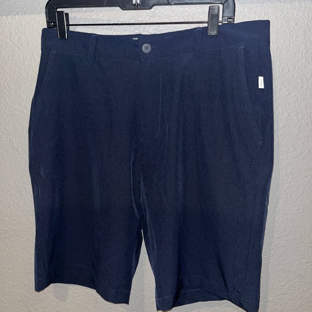 ONIA ORIGINAL VERSATILITY SHORTS 9" Inseam Navy Golf Pickleball EUC Size 32